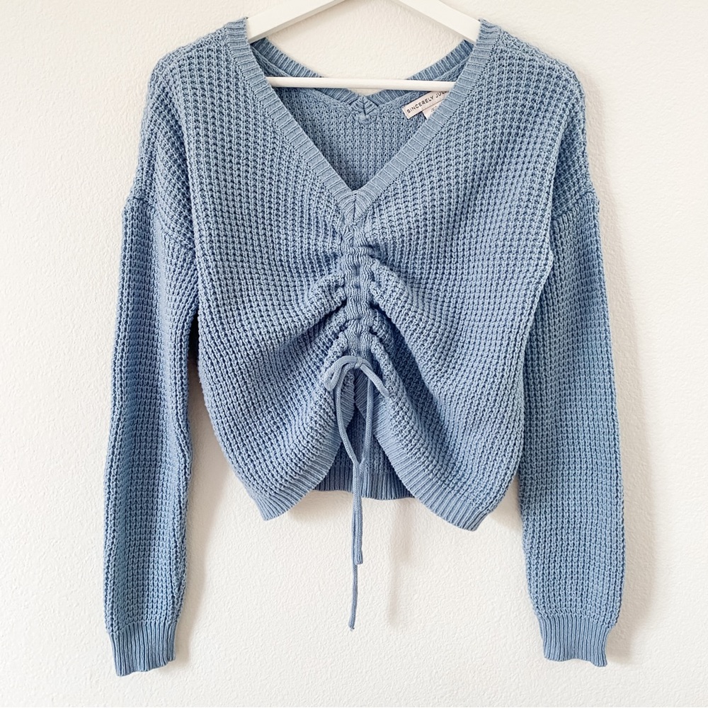 Sincerely Jules | Knit Scrunch Sweater